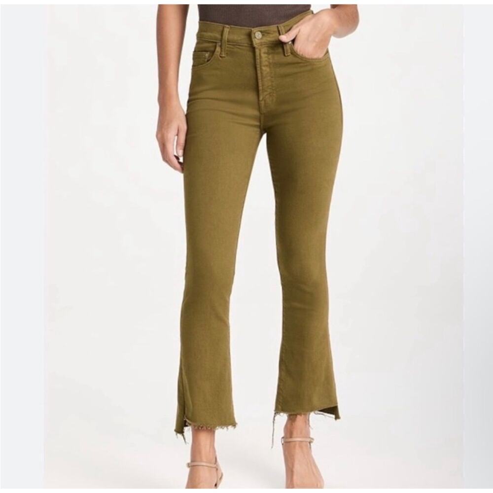 MOTHER The Insider Crop Fray Sz 31
